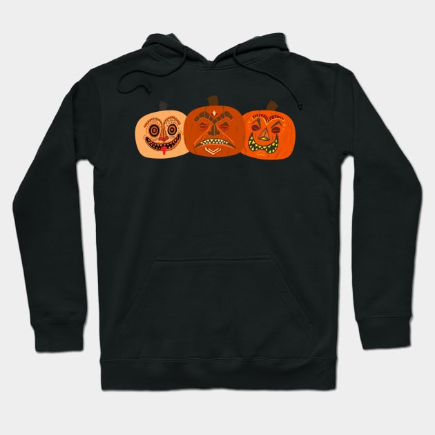 Jack-o-Tikis Hoodie by brodiehbrockie